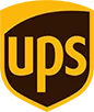 Логотип транспортной компании UPS.